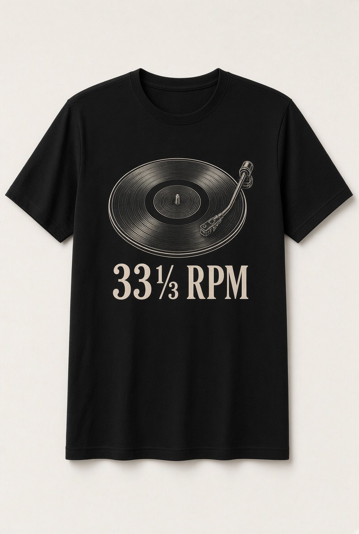 33⅓ RPM Vinyl Turntable Unisex T-Shirt