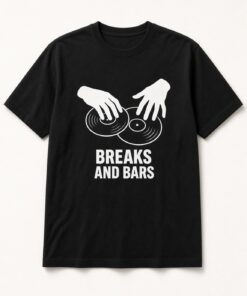Breaks and Bars DJ Turntable Unisex T-Shirt