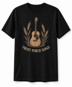 Front Porch Songs Acoustic Guitar Unisex T-Shirt