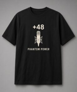 Phantom Power Condenser Mic Unisex T-Shirt