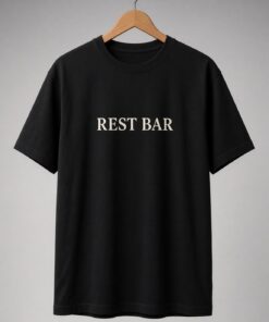 Rest Bar Minimalist Music Unisex T-Shirt