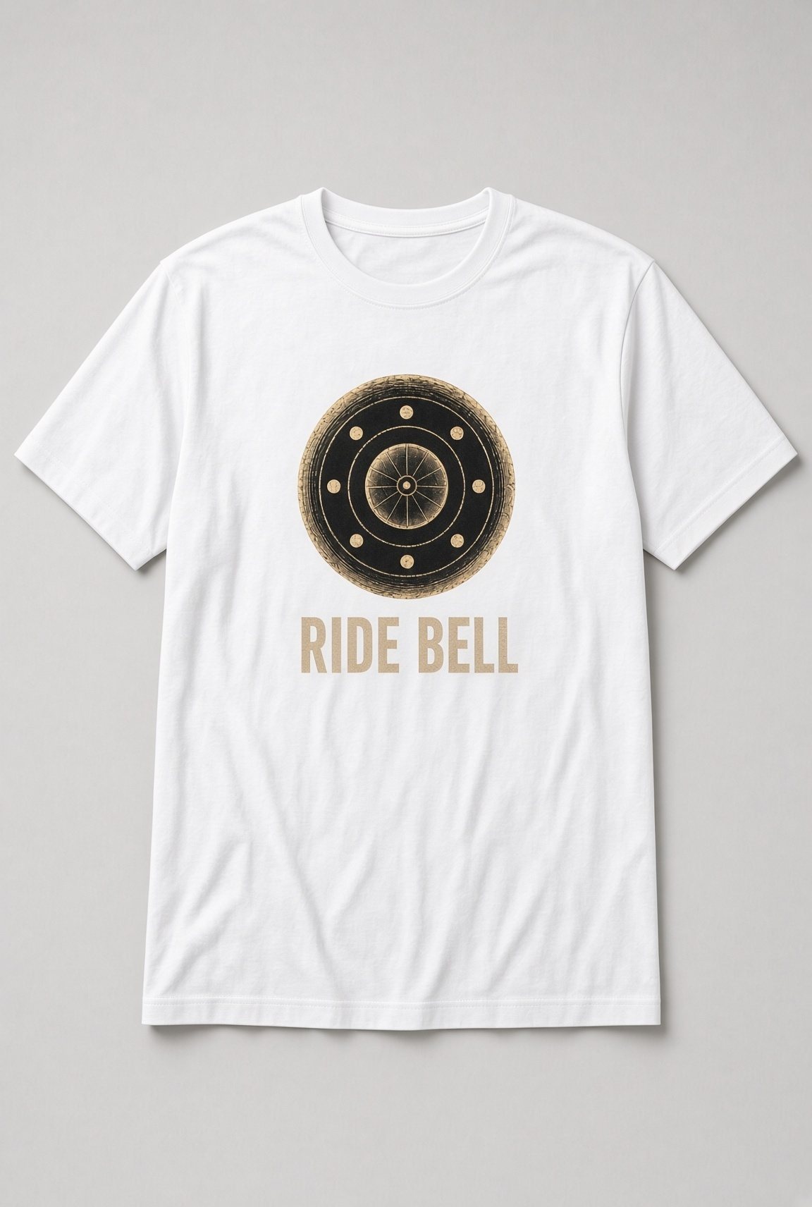 Ride Bell Drum Cymbal Unisex T-Shirt - Image 2