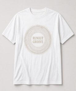 Runout Groove Vinyl Record Unisex T-Shirt - Image 2