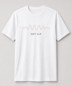 Soft Clip Waveform Unisex T-Shirt - Image 2