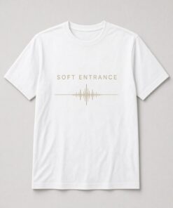 Soft Entrance Sound Wave Unisex T-Shirt - Image 2
